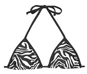 Triangle bikini top
